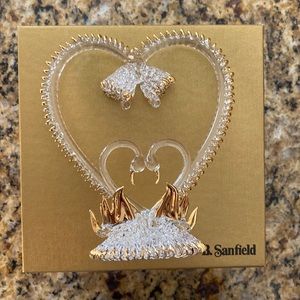 Glass / Crystal Wedding Cake Topper